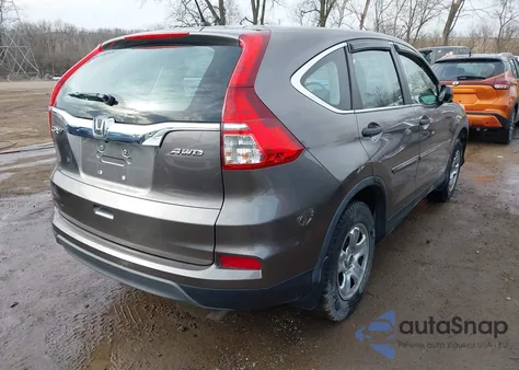 2015 Honda Cr-V Lx from USA, damaged, VIN 5J6RM4H34FL072435